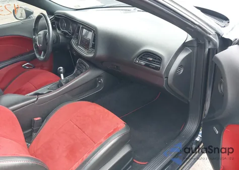 2018 Dodge Challenger 392 Hemi Scat Pack Shaker из США, поврежденный, VIN 2C3CDZFJ6JH149763